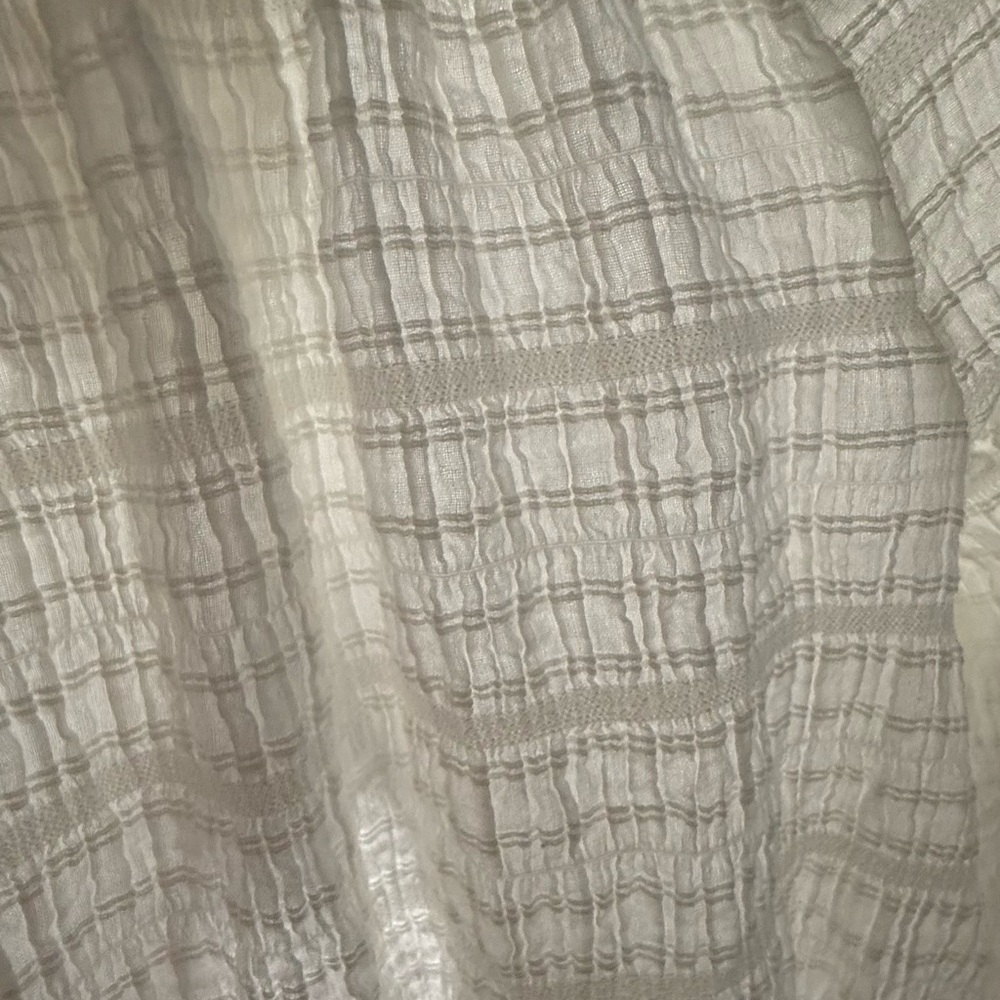 BCBGeneration Ivory Textured Blouse - Picture 9 of 9